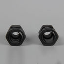Hot 1Bag 5pcs PG11 Waterproof Connector Gland Dia. 5-10mm Cable Black LJ