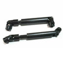 2Pcs Steel CVD Universal Joint Drive Shaft for 1/10 RC Rock Crawler Car Axi