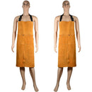 Full Length Welders Welding Apron Heavy Duty Thick Cloth Blacksmith Apron