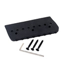 Electric Guitar Hardtail Bridge Saddle for 8 String Electric Guitar Replacement