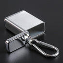 Ash Tray with Lid Key Chain Carabiner Outdoor Mini Portable Ashtray Pocket Size