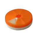 7 Day Weekly Tablet Pill Organizer Medicine Box Case Holder Container Round 3C