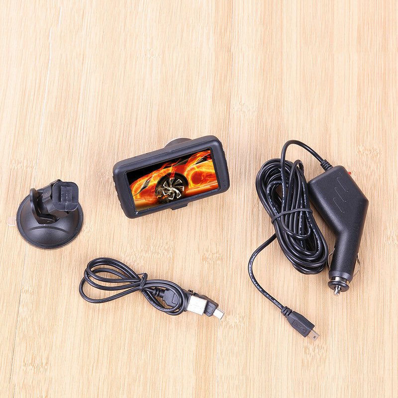 Zinc Alloy 3-Inch Large-Screen High-Definition 1080P Driving Recorder A