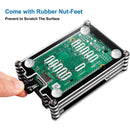Acrylic Development Board Clear Case Box for Raspberry Pi 4B w/ Cooling Fan