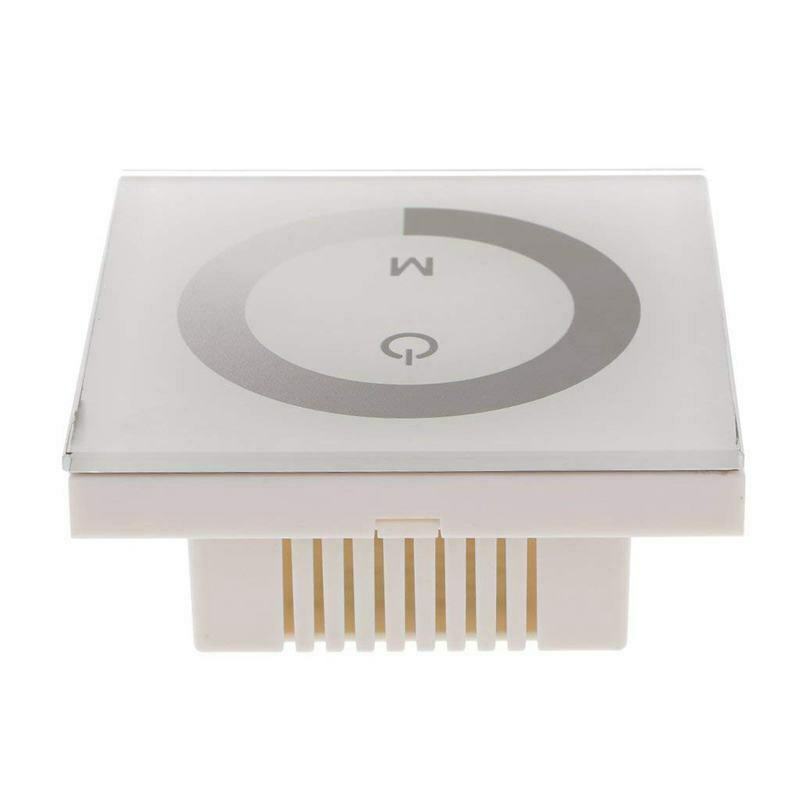 Press wall-mounted LED RGB strip controller to control 12V-24V switch dimme G3N7