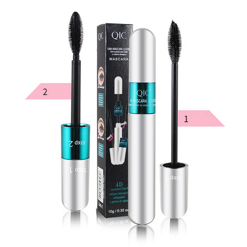 Waterproof 4D Silk Fibre Eyelash Extension Make Up Volume Long Lasting hot.