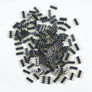 4X(50Pcs 4 Pin Rgb Led Strip Male Plug Adapter Connector for 3528 5050 StriP1K5)