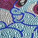 5D DIY Full Drill Special Shaped Diamond Painting Blue Horse Cross Stitch
