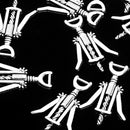 20 Pieces Wine Bottle Opener Design Pendant Cork Screw for Keychain Necklace DIY