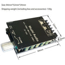 ZK-1002 HIFI TPA3116 Bluetooth 5.0 High Power Digital Amplifier Stereo Boar