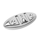 1 Piece Boat Marine Folding Dock Line Rope Cleat 316 Stainless Steel Heavy Duty