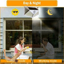 100 LED Solar Power PIR Motion-Sensor Wall Lights Outdoor Waterproof Lamp G H0B5
