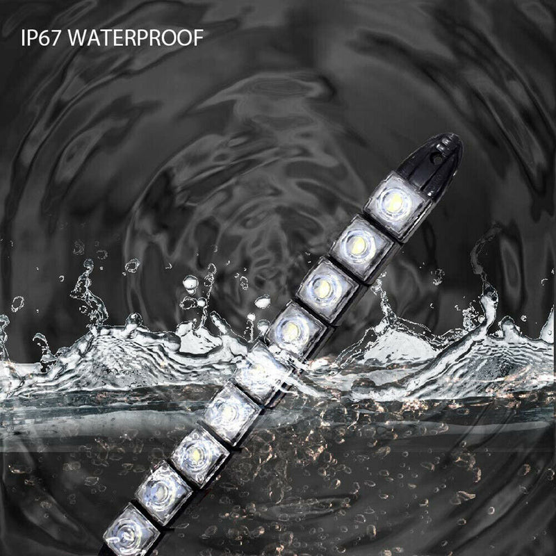 2Pcs/Set High Brightness Boat Mooring Navigation Marine Warning LED Light Lamp E