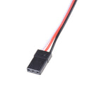 10Pcs 10cm 26AWG to Male JR Plug Servo Extension Lead Wire Cable  Z