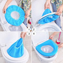 Bathroom Toilet Seat Closestool Washable Soft Warmer Mat Cover Pad Cushion Mat