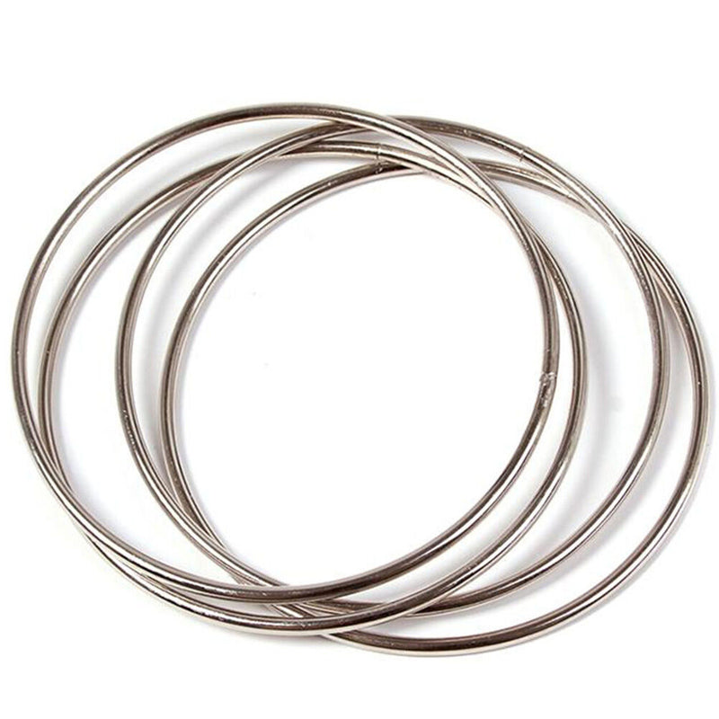 Linking Rings Tools Connected Magic Tricks Kit Magic Accessories 4 Rings JR