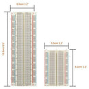 4 Pieces Breadboards Kit with 120 Pieces Jumper Wires for Arduino Proto Shi