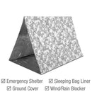 Emergency Thermal Blankets Waterproof Survival Sleeping Bag for Outdoor Cam A9V2