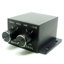 Car Bass Home Amplifier Subwoofer Equalizer Crossover RCA Adjust Level Volume