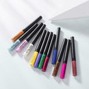 Matte Liquid Eyeliner Bright Color Waterproof Eye Line Pcs Set 12 U8A5