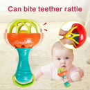 Fun games baby soft rubber teether rattle rod multi-functional baby rattle st A2