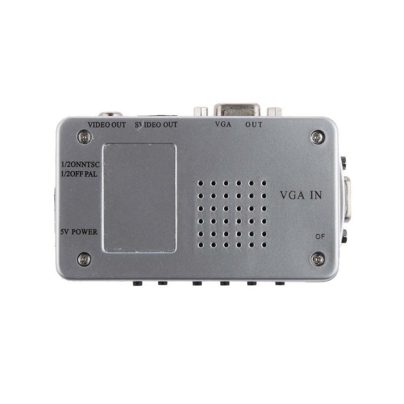 Computer PC to TV Converter Box VGA to S-Video Composite Adapter Switch