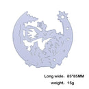 Moon Tree DIY Metal Stencil Scrapbook Craft Embroidery Cutting Die
