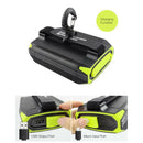 Rechargeable Flashlight Power Bank USB Tent Light Hanging Lamp LEDS Lantern