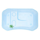 Turtle Tortoise Vivarium Box Aquarium Tank with Basking Lamp Holder Blue