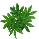 1 Stem Artificial Green Fern leaf Bush Brunch for Wedding Greenery Plant