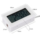 Digital LCD Thermometer Refrigerator Aquarium Temperature Meter with Probe