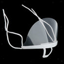 10Pcs Transparent Face Shield for Commercial Restaurant Hotel Waiter Chef Beauty
