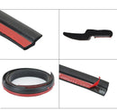 157" 4M Z Shape Car Window Door Rubber Seal Hollow Strip Sealing Weatherstrip