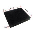 1 Set Blue Sponge Filter + 1 Set Dust Hepa Filter for SC43-47 SC4520 VC-9625 Hn