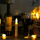 12pcsNew Years LED Candles Flameless Candle Light for Party Christmas Tree D Ew