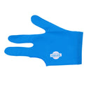 Spandex Snooker Billiard Pool Cue Glove Left Hand 3 Finger Accessory Blue