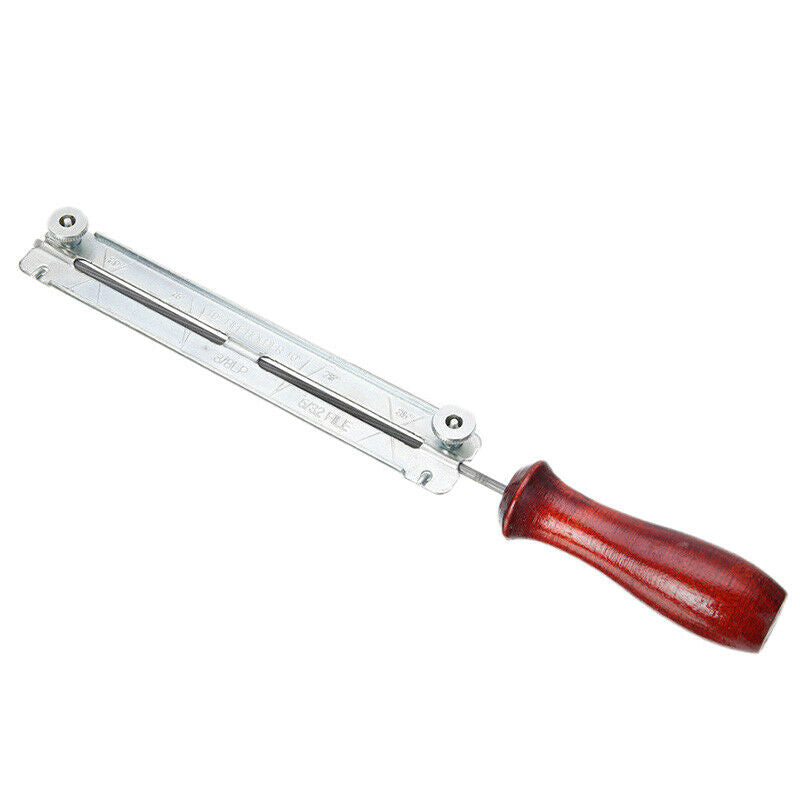 3/16 Inch 4.8mm Round Flat Sharp Sharpening Sharpener Force File Files Hold