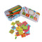Math Kids Number Cards & Counting Stick Building Block &Metal Box Baby Preschool