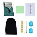 17 Key Kalimba Thumb Finger Piano Mbira Musical Instrument with Tuning Hammer,
