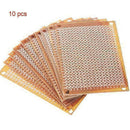 10pieces  DIY Prototype Paper PCB Universal Board 5cm x 7cm x 1.2mm L4D7 F2 X9P6