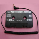 Car Black Cassette tape Adaptor for MP3 iPod Nani CD MD R5I3
