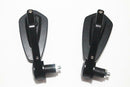 Motorcycle Scooter Aluminum 7/8" 22mm Side Rear View Mirrors with Bar end