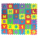 36Pc Baby Kids Alphabet Educational Puzzle Blocks Pad Game Infant Child J0D9