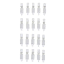 20pcs Heatsink Cooling Fan Spring Rivet Fastener Push Pin Mounting Sc ES