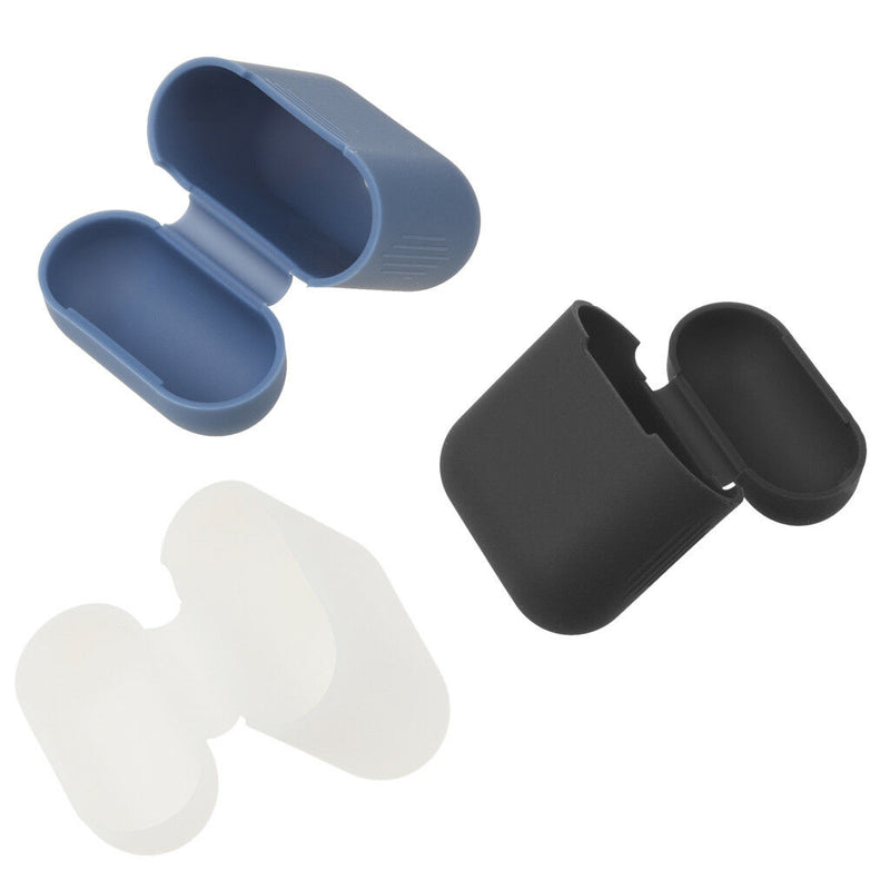 3pcs Silicone Case Protector Bumper Box For AirPods Wireless Earpod Earphone