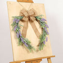Artificial Garland 18 '' Wreath Door Farmhouse Showcase Wedding Party Decor