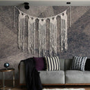 Long Hanging Bohemian Macrame Woven Handmade Tapestry Knitting Wall Tapisse