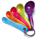 5 Colorful Measuring Baking Spoons Cups Kitchen Tools Teaspoons Utensil 1Set  Z