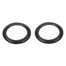 2Pcs 8 inch Speaker Surround Decorative Circle Repair Rubber for Bass Woofe Q9S1