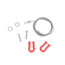 RC Crawler 1:10 Accs Tow Hook Trailer Chain Kit for RC Trucks Car PartJR